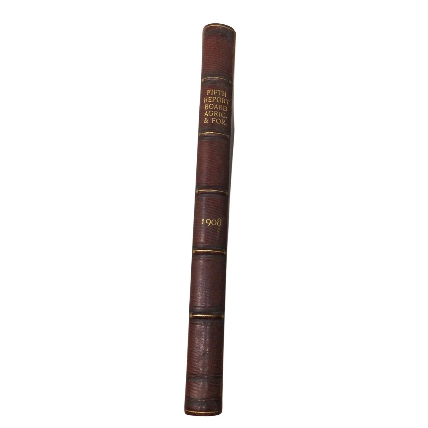 Marston Campbell - Fifth Report Board Agric & For 1908 Antique Hardcover Book - A+ Stuff - Books - A+ Stuff