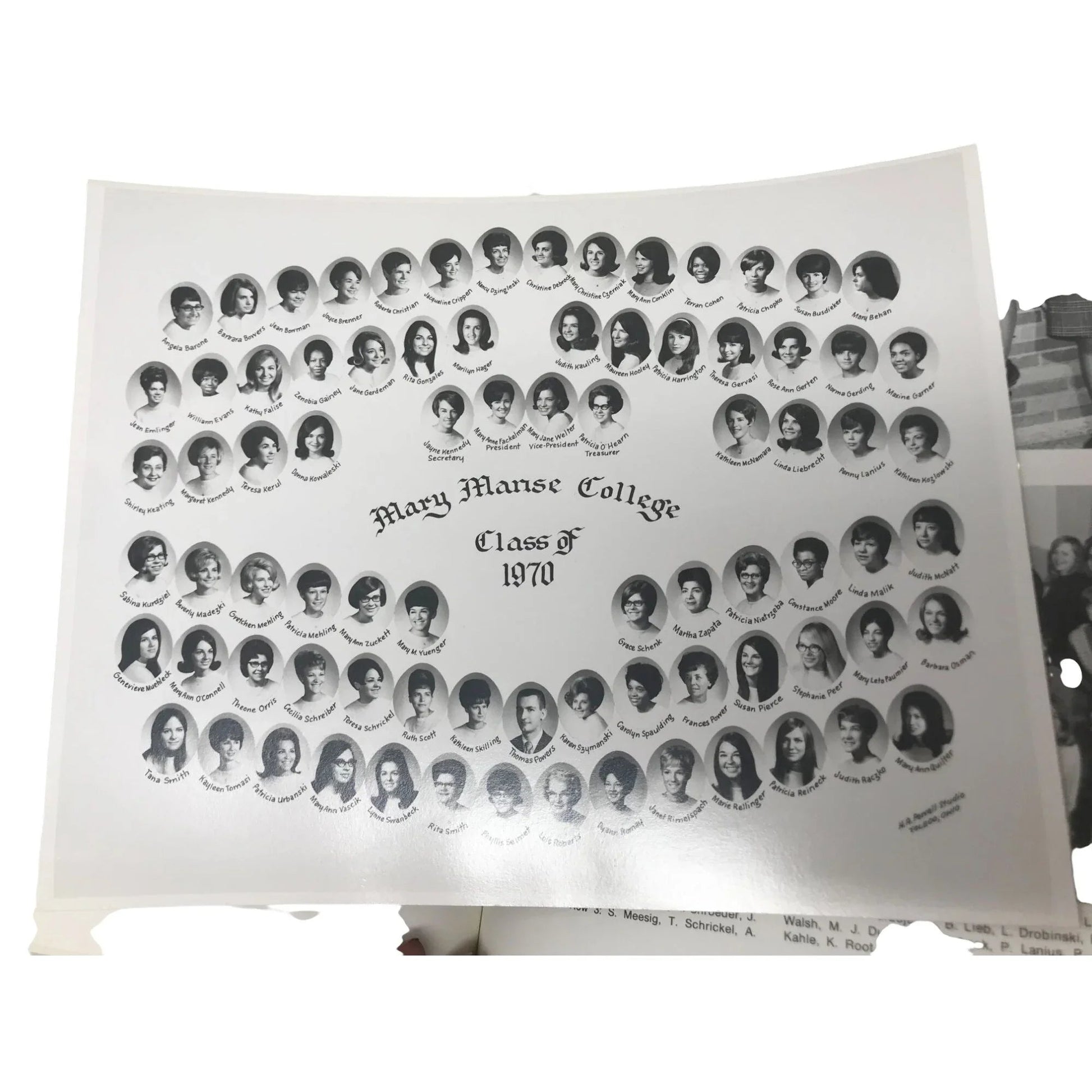 Mary Manse College (Toledo, Ohio) 1970 Yearbook / Annual - w Graduating Class Photo - Mary Manse - Yearbook - A+ Stuff