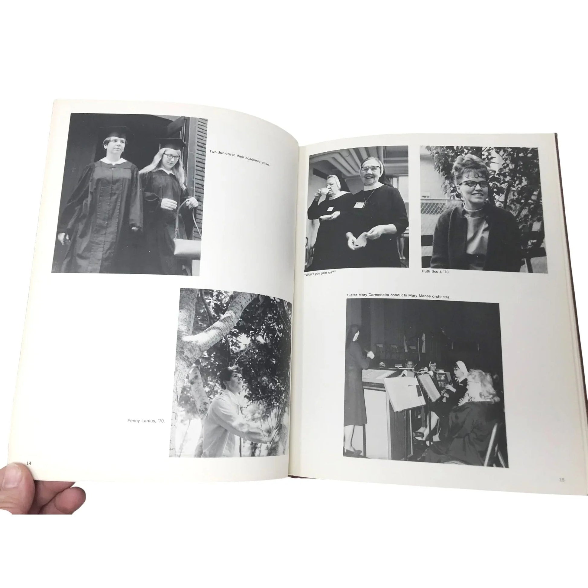 Mary Manse College (Toledo, Ohio) 1970 Yearbook / Annual - w Graduating Class Photo - Mary Manse - Yearbook - A+ Stuff