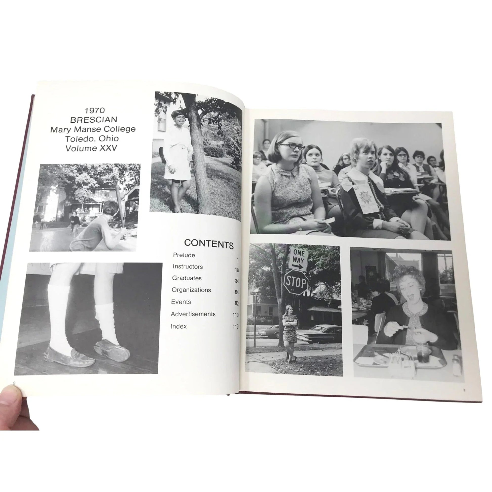 Mary Manse College (Toledo, Ohio) 1970 Yearbook / Annual - w Graduating Class Photo - Mary Manse - Yearbook - A+ Stuff