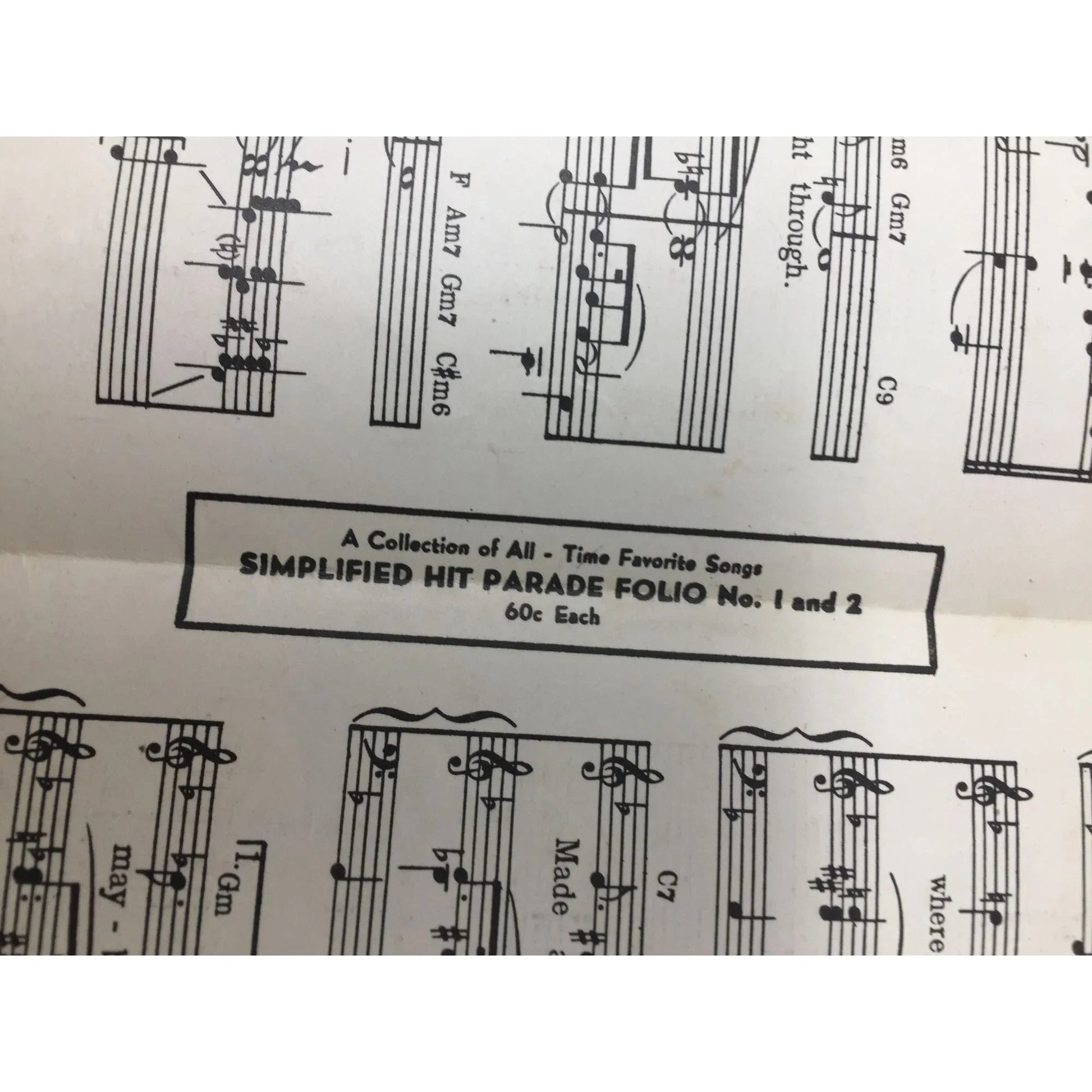 ''Maybe It's Because'' Vintage 1949 Sheet Music - A+ Stuff - sheet music - A+ Stuff