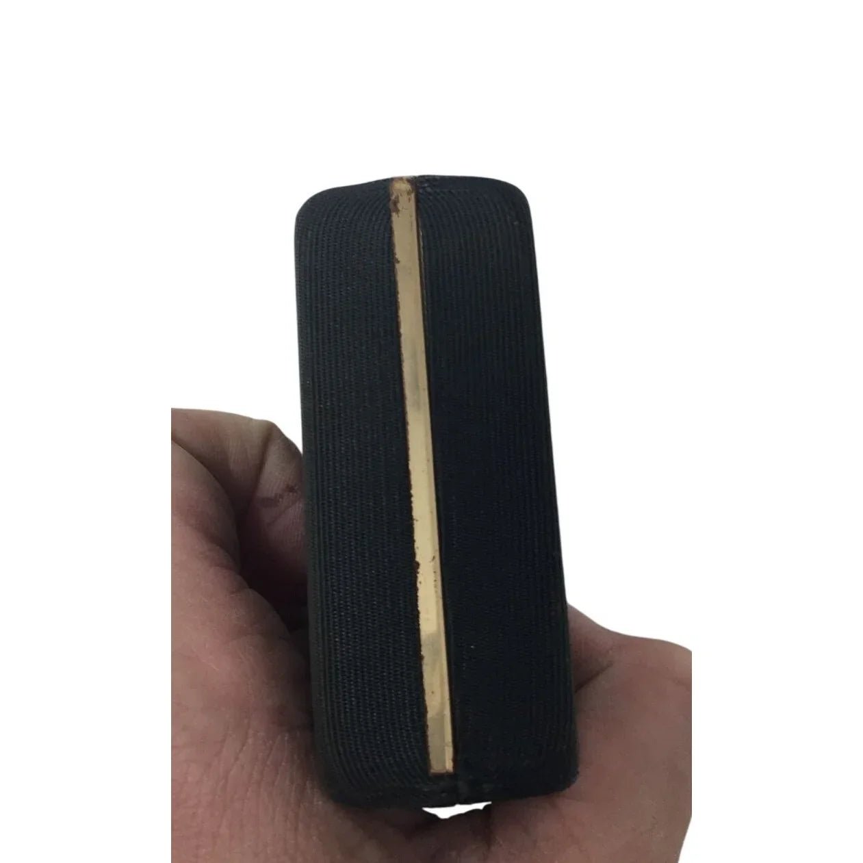 Mc. Elgunn's Summit, N.J. by Swank Black/Gold Cufflinks and Shirt studs w/ Case - A+ Stuff