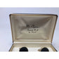 Mc. Elgunn's Summit, N.J. by Swank Black/Gold Cufflinks and Shirt studs w/ Case - A+ Stuff