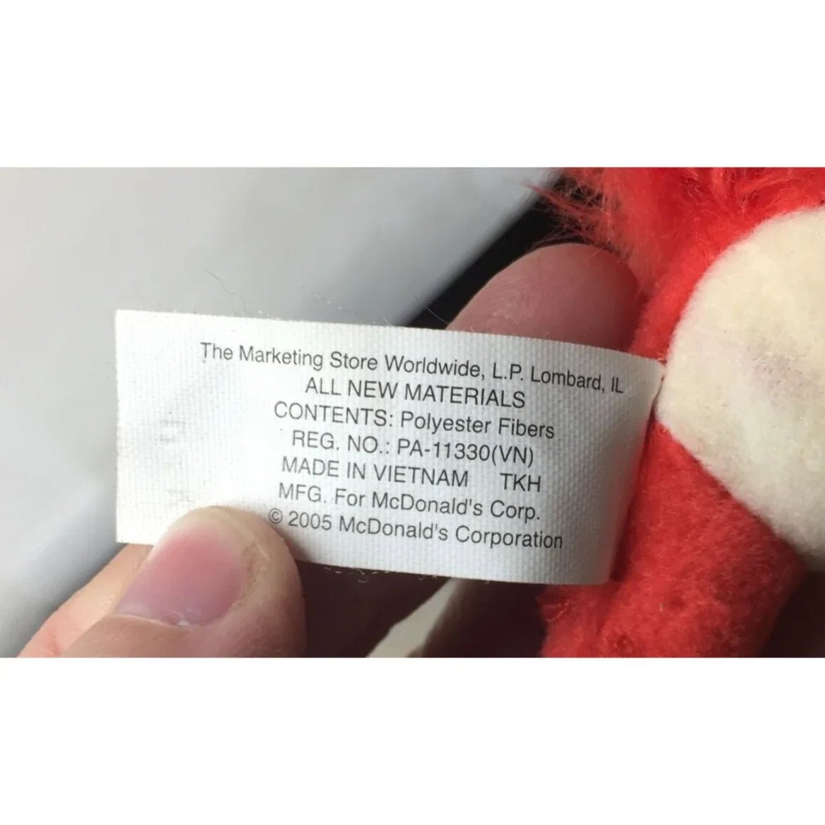 McDonalds 2005 Red Kyrii Neopets Pet Pet Plush Toy - neopets - Stuffed Animals - A+ Stuff