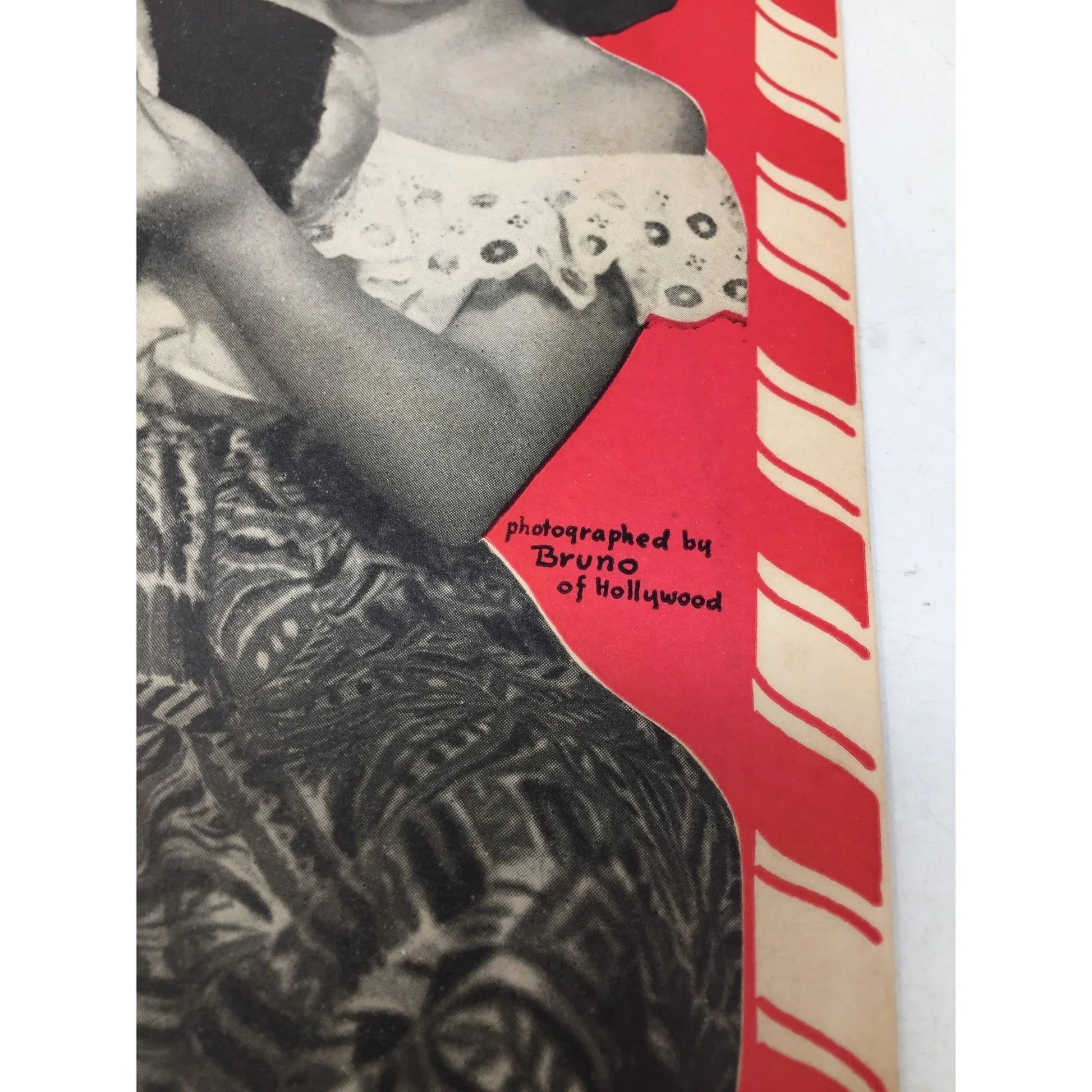 ''Me and My Teddy Bear'' Vintage 1950 Sheet Music - A+ Stuff - sheet music - A+ Stuff