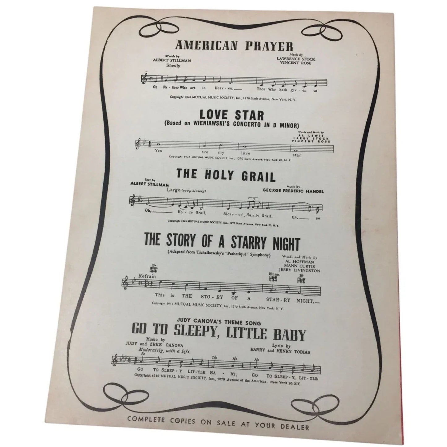 ''Me and My Teddy Bear'' Vintage 1950 Sheet Music - A+ Stuff - sheet music - A+ Stuff