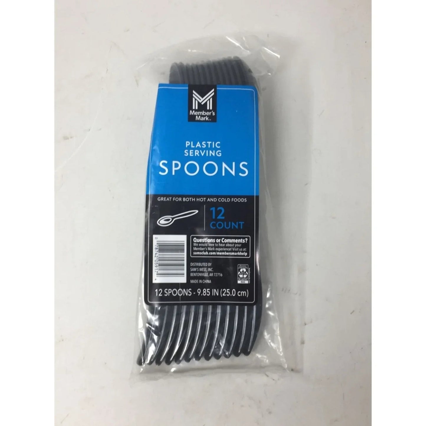 Member's Mark Heavyweight Plastic Serving Spoons 12 ct. - members mark - Spoons - A+ Stuff