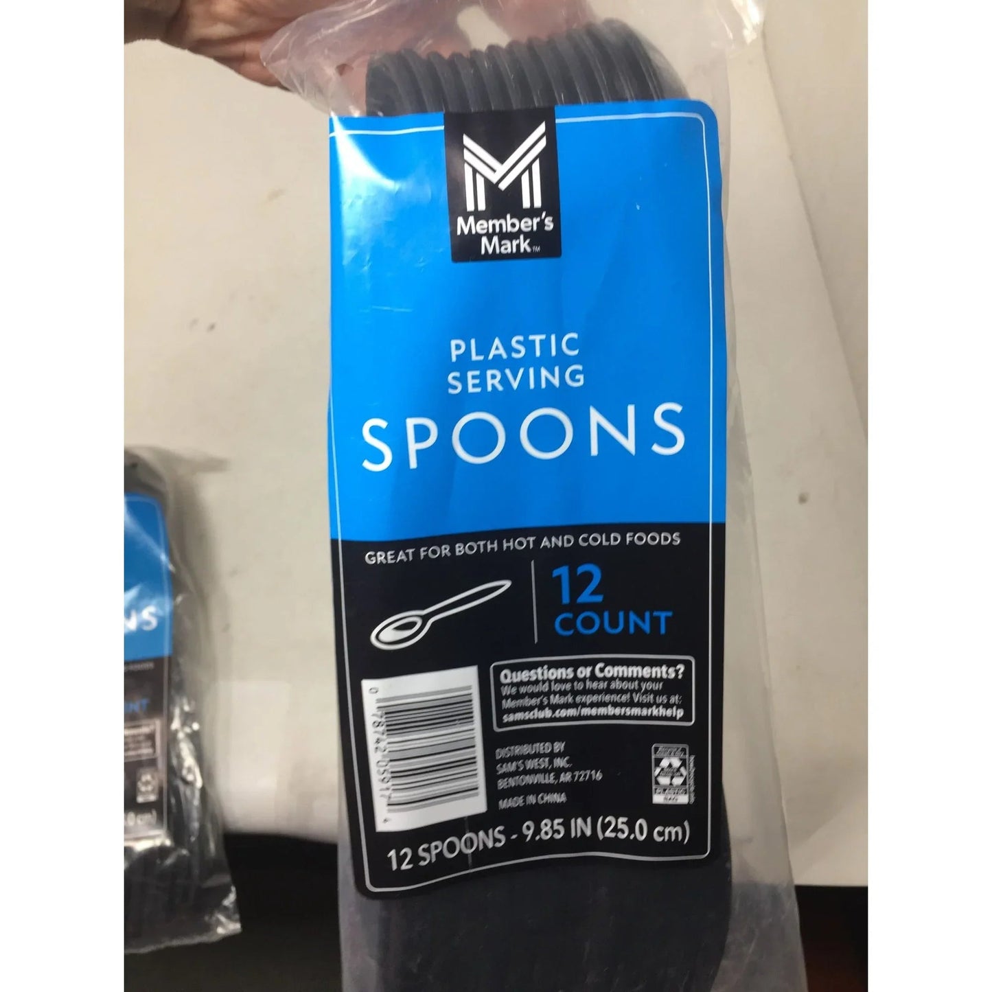 Member's Mark Heavyweight Plastic Serving Spoons 12 ct. - members mark - Spoons - A+ Stuff