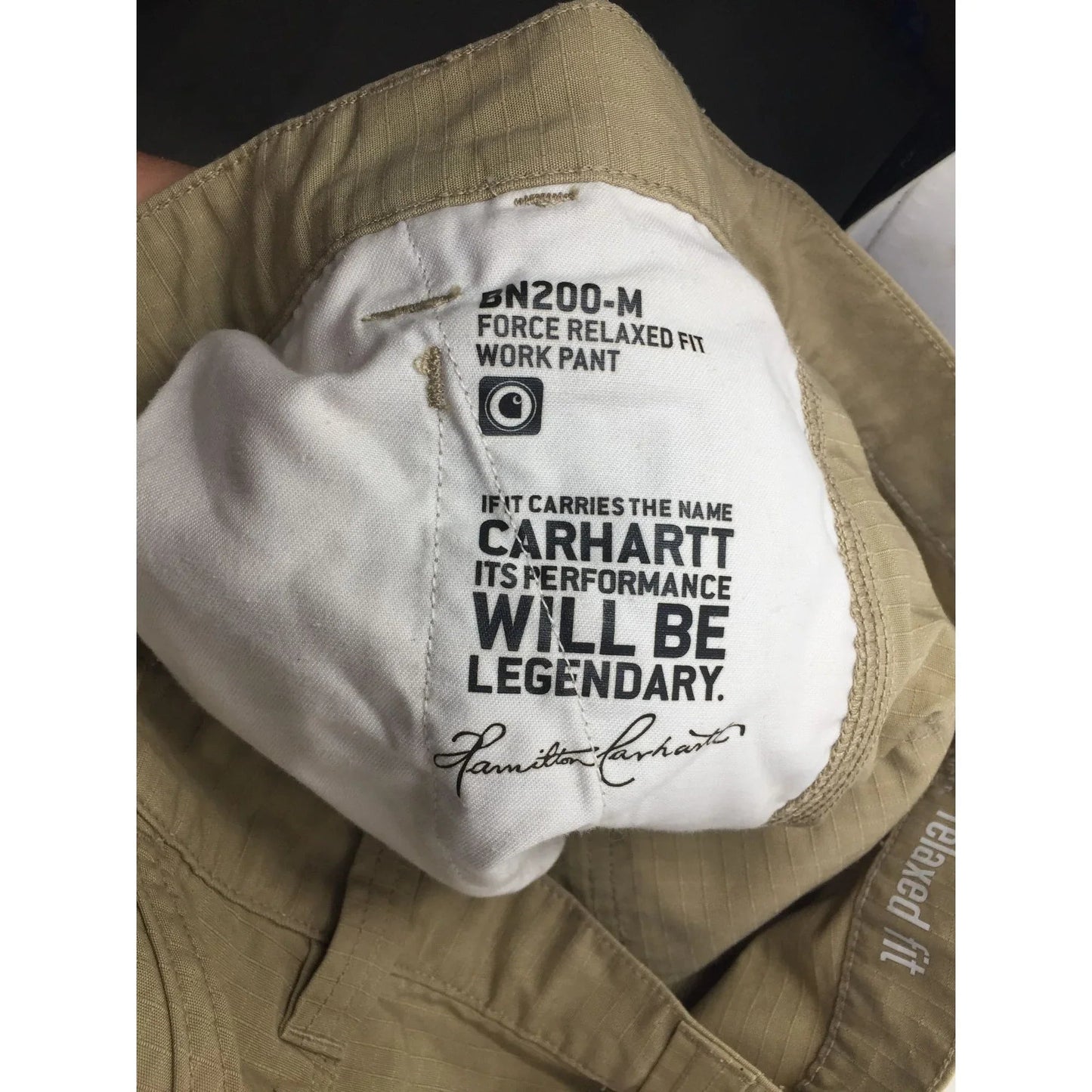 Men's Carhartt Relaxed Fit Size 34x32 Cargo Works Pants - A+ Stuff - Pants - A+ Stuff