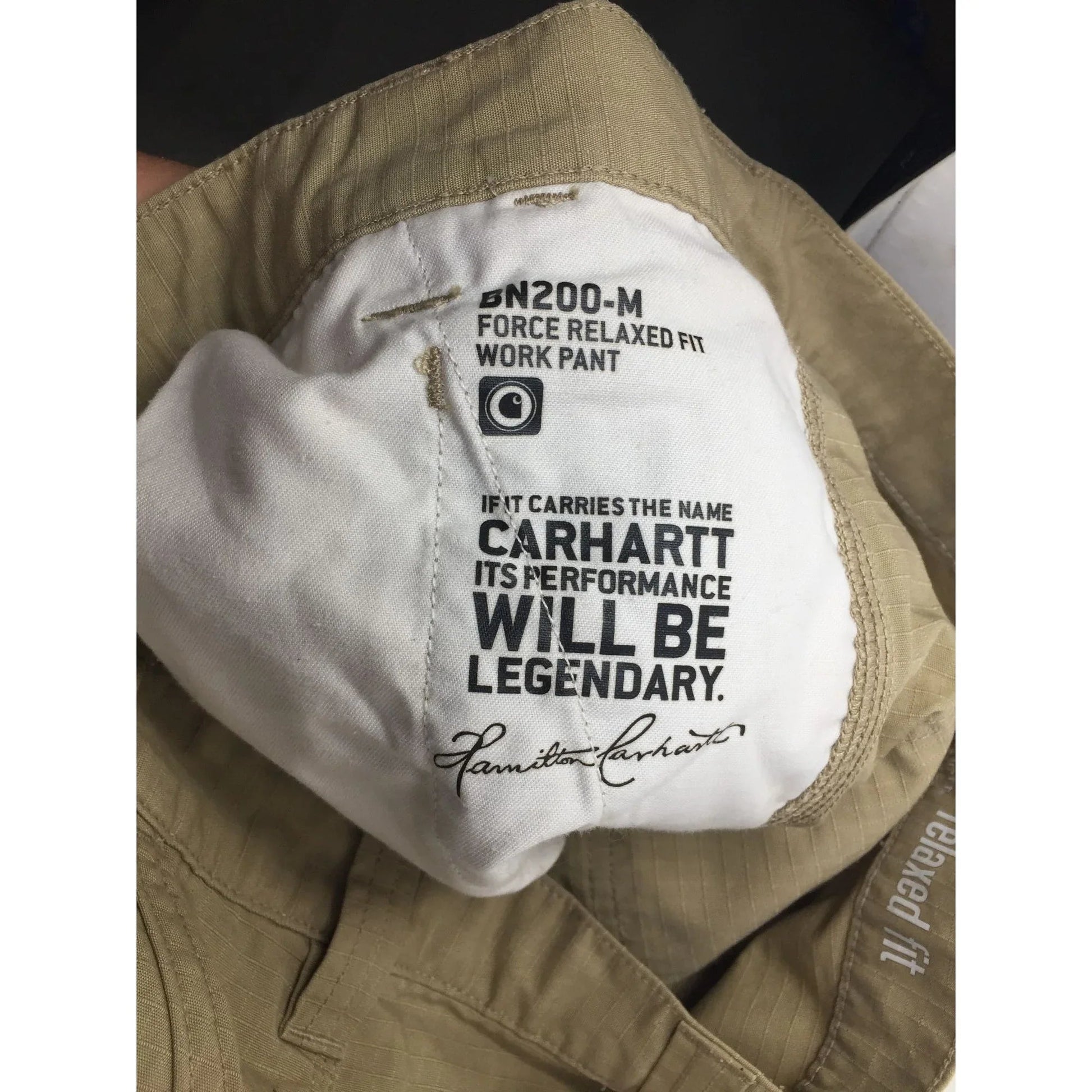 Men's Carhartt Relaxed Fit Size 34x32 Cargo Works Pants - A+ Stuff - Pants - A+ Stuff