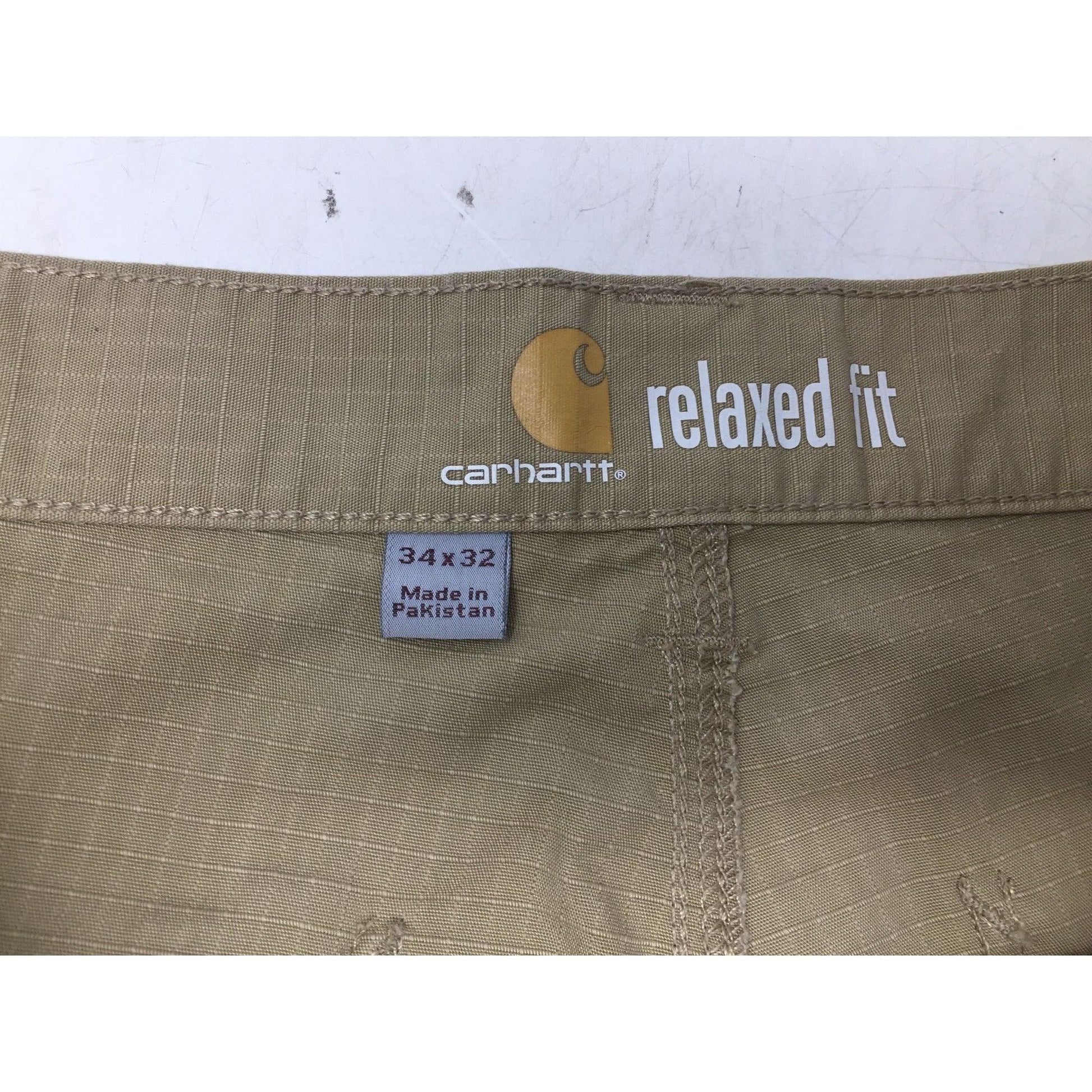 Men's Carhartt Relaxed Fit Size 34x32 Cargo Works Pants - A+ Stuff - Pants - A+ Stuff