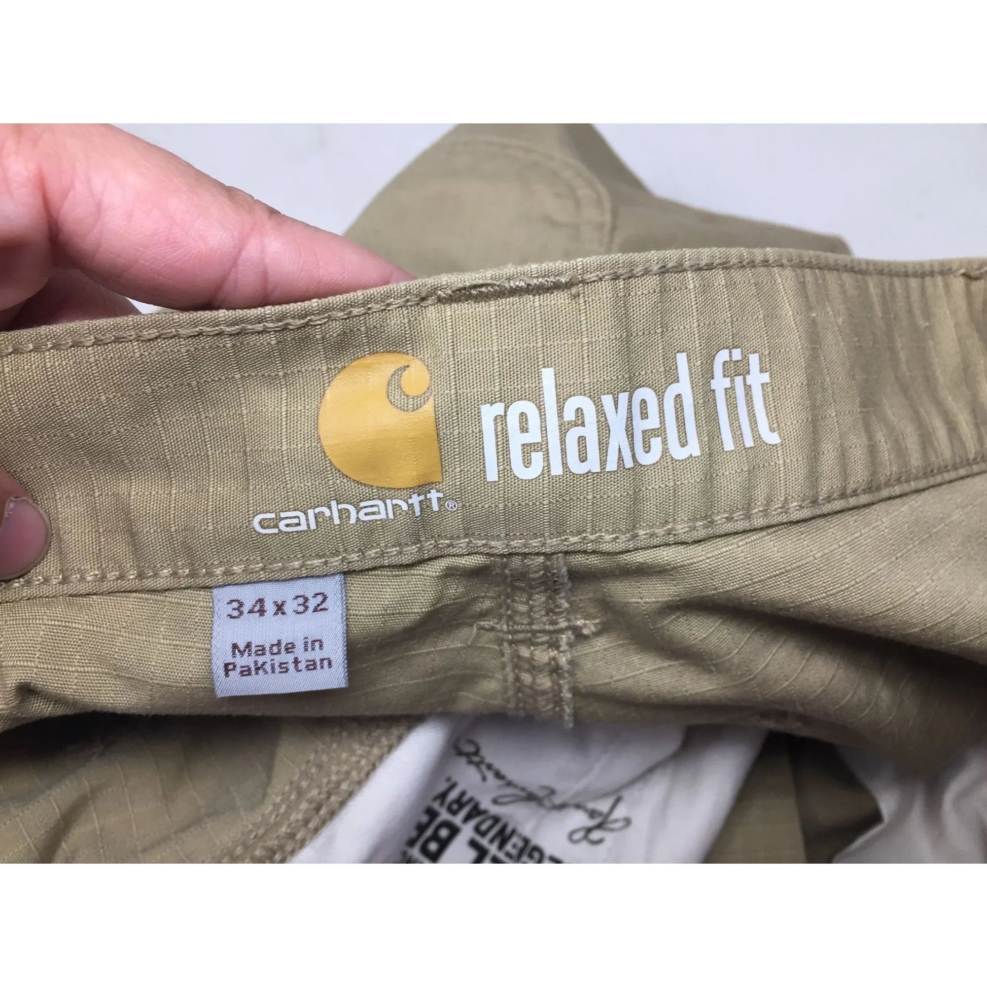Men's Carhartt Relaxed Fit Size 34x32 Cargo Works Pants - A+ Stuff - Pants - A+ Stuff