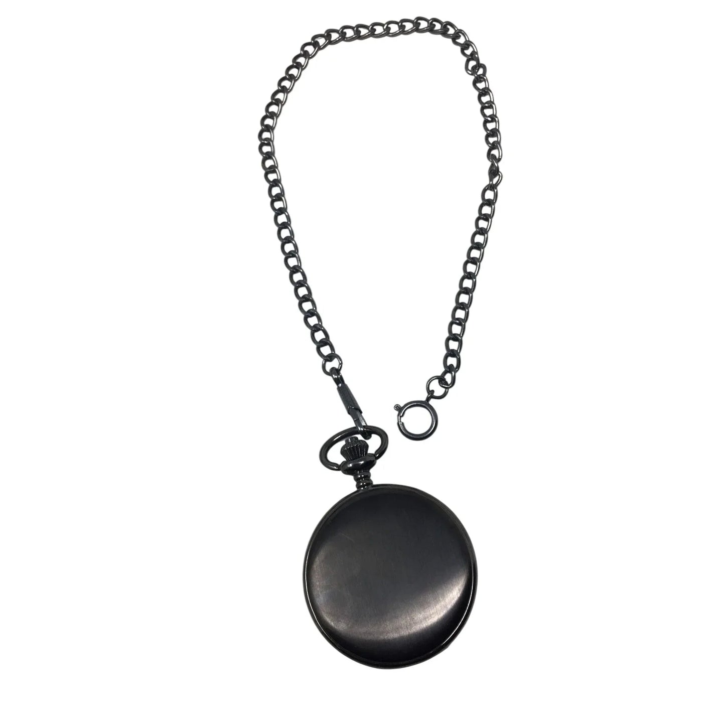 Men's James Michael (JM) Black/Silver Tone Pocket Watch - James Michael - pocketwatch - A+ Stuff