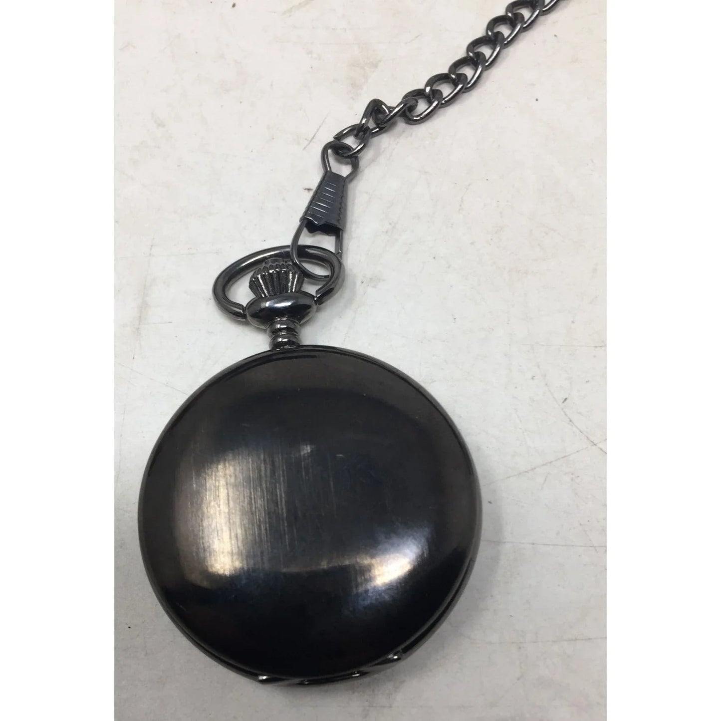 Men's James Michael (JM) Black/Silver Tone Pocket Watch - James Michael - pocketwatch - A+ Stuff