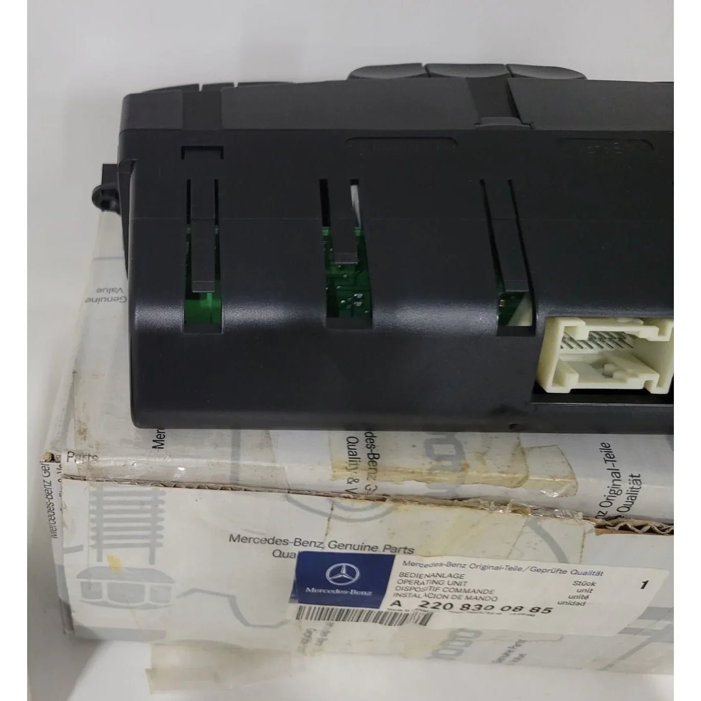 Mercedes Benz Climate Control Panel ''Operating Unit'' A 220 830 08 85 - Mercedes Benz - Auto Part - A+ Stuff