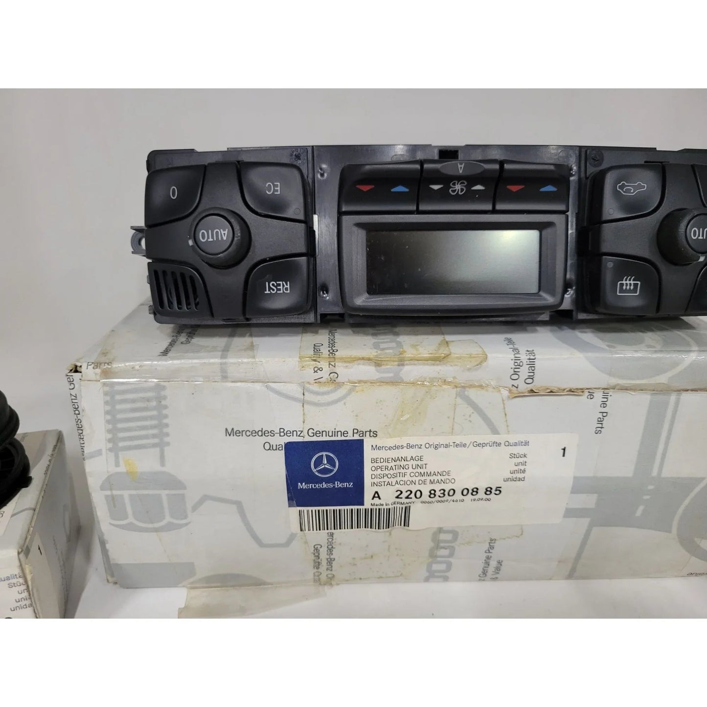 Mercedes Benz Climate Control Panel ''Operating Unit'' A 220 830 08 85 - Mercedes Benz - Auto Part - A+ Stuff