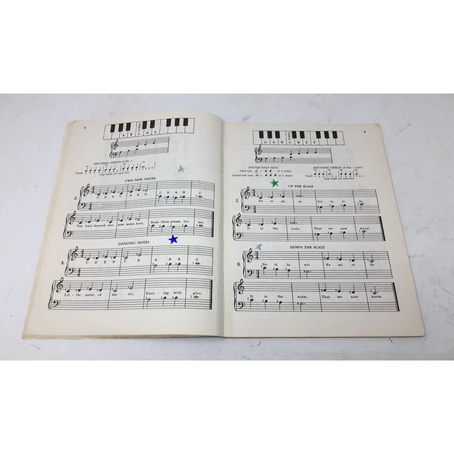 Michael Aaron Piano Course Grade 1 Vintage Sheet Music book - A+ Stuff - Sheet Music - A+ Stuff