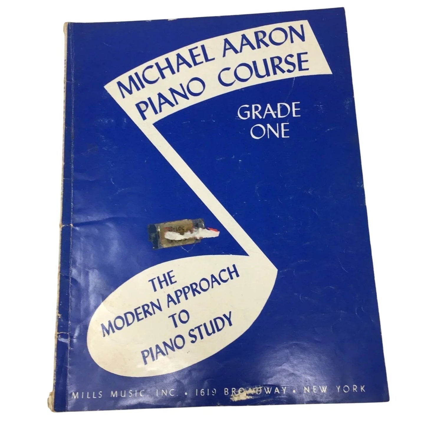 Michael Aaron Piano Course Grade 1 Vintage Sheet Music book - A+ Stuff - Sheet Music - A+ Stuff