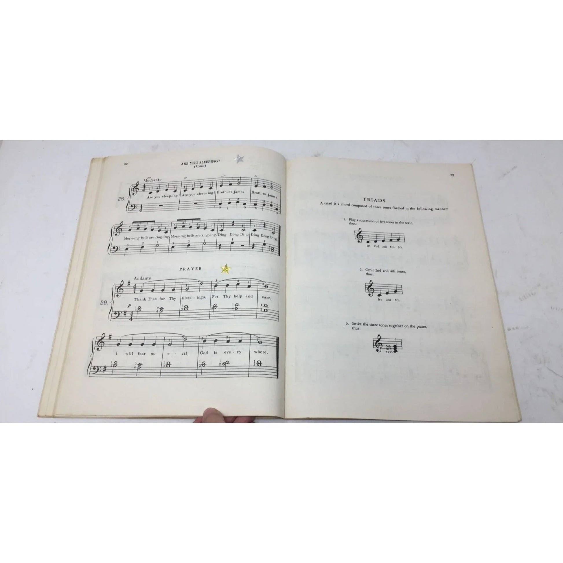 Michael Aaron Piano Course Grade 1 Vintage Sheet Music book - A+ Stuff - Sheet Music - A+ Stuff