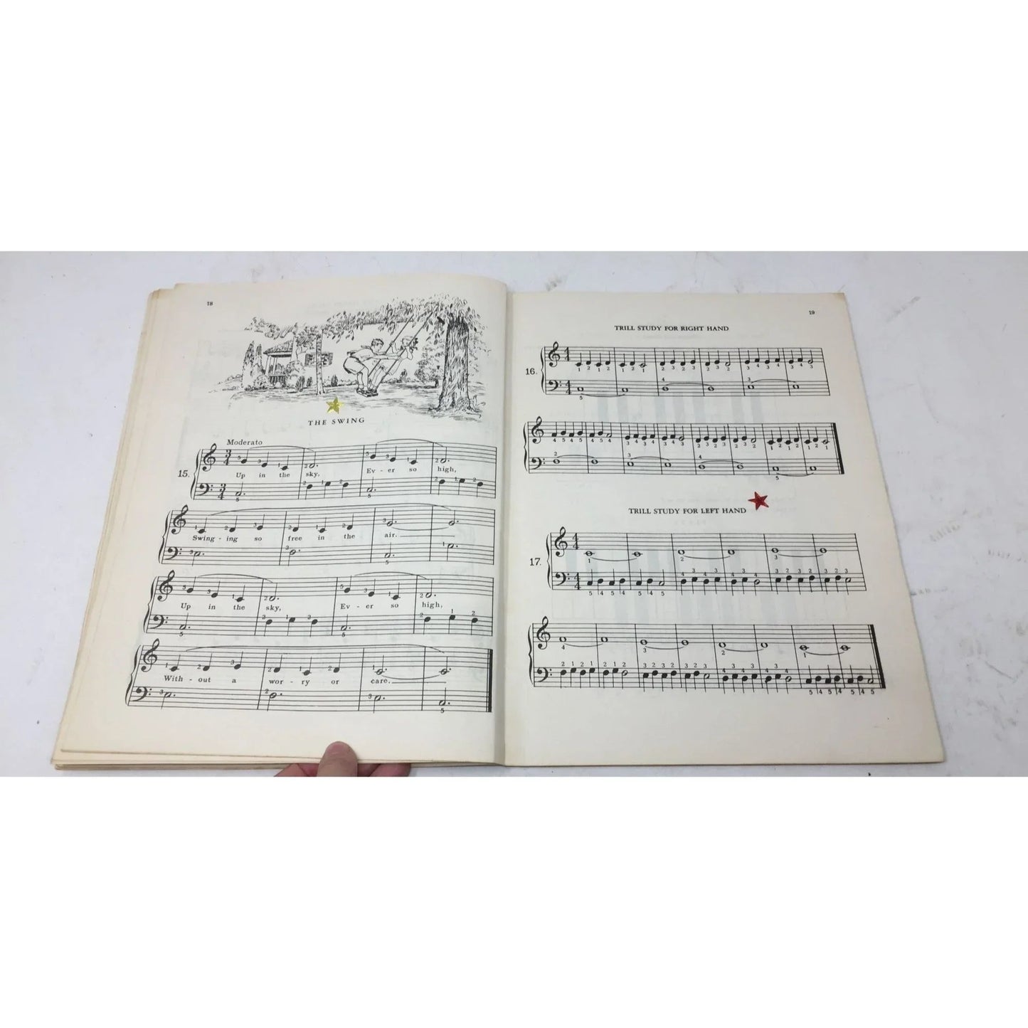 Michael Aaron Piano Course Grade 1 Vintage Sheet Music book - A+ Stuff - Sheet Music - A+ Stuff
