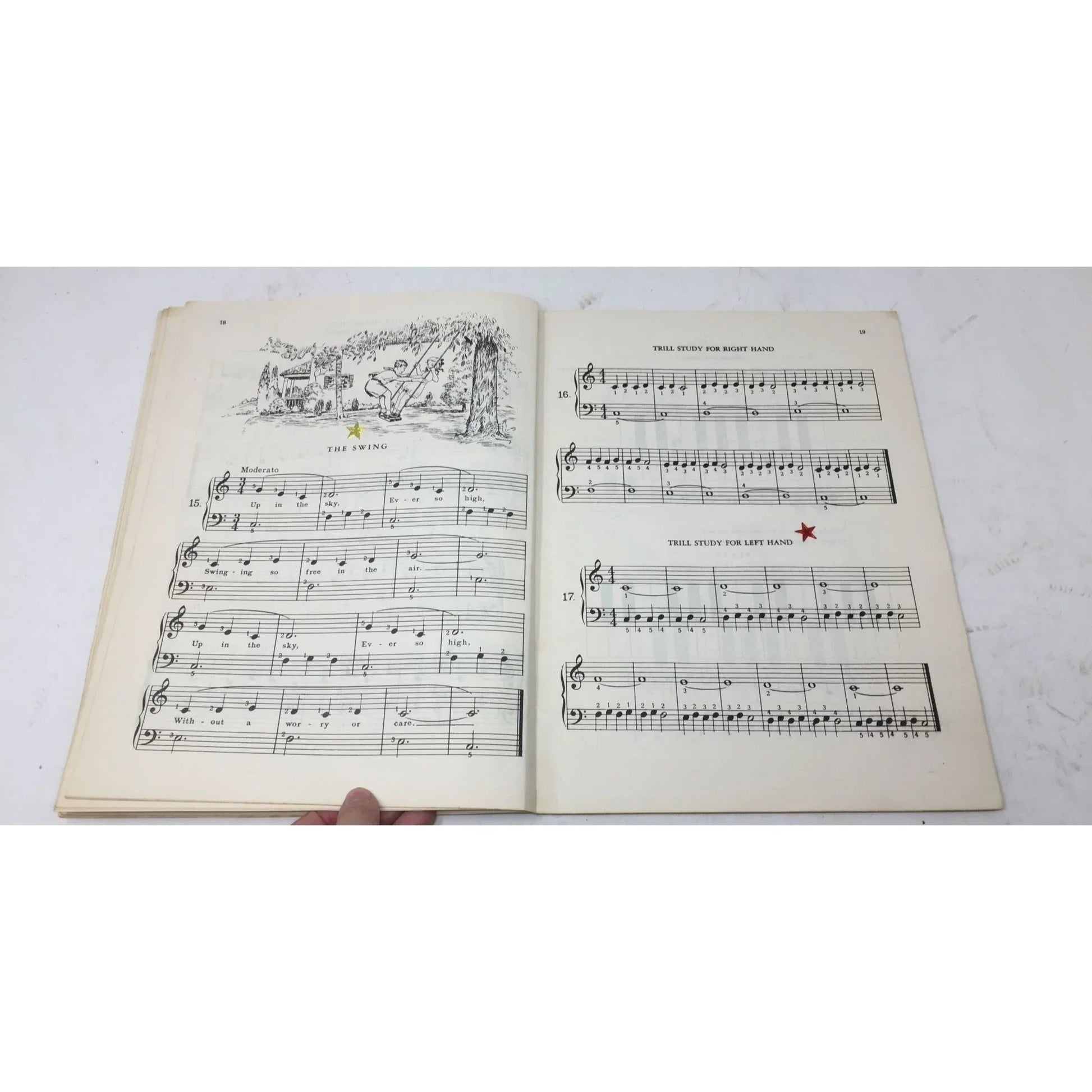 Michael Aaron Piano Course Grade 1 Vintage Sheet Music book - A+ Stuff - Sheet Music - A+ Stuff