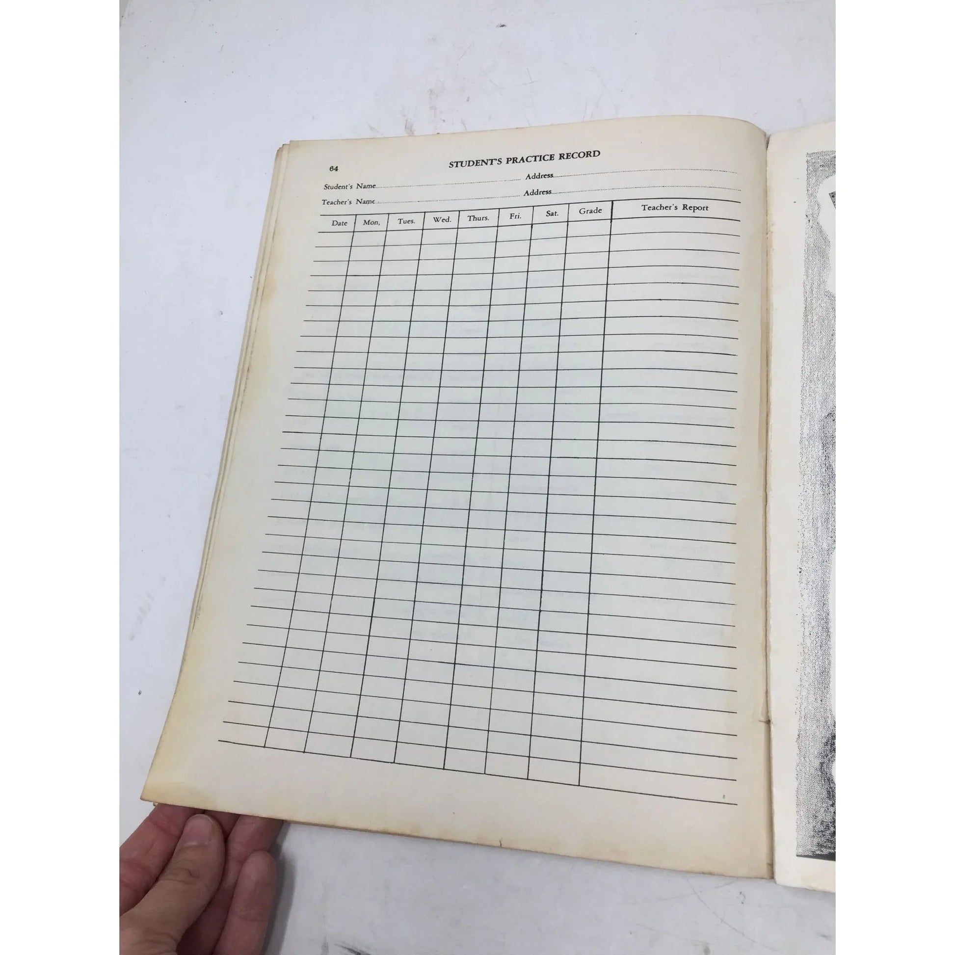 Michael Aaron Piano Course Grade 1 Vintage Sheet Music book - A+ Stuff - Sheet Music - A+ Stuff