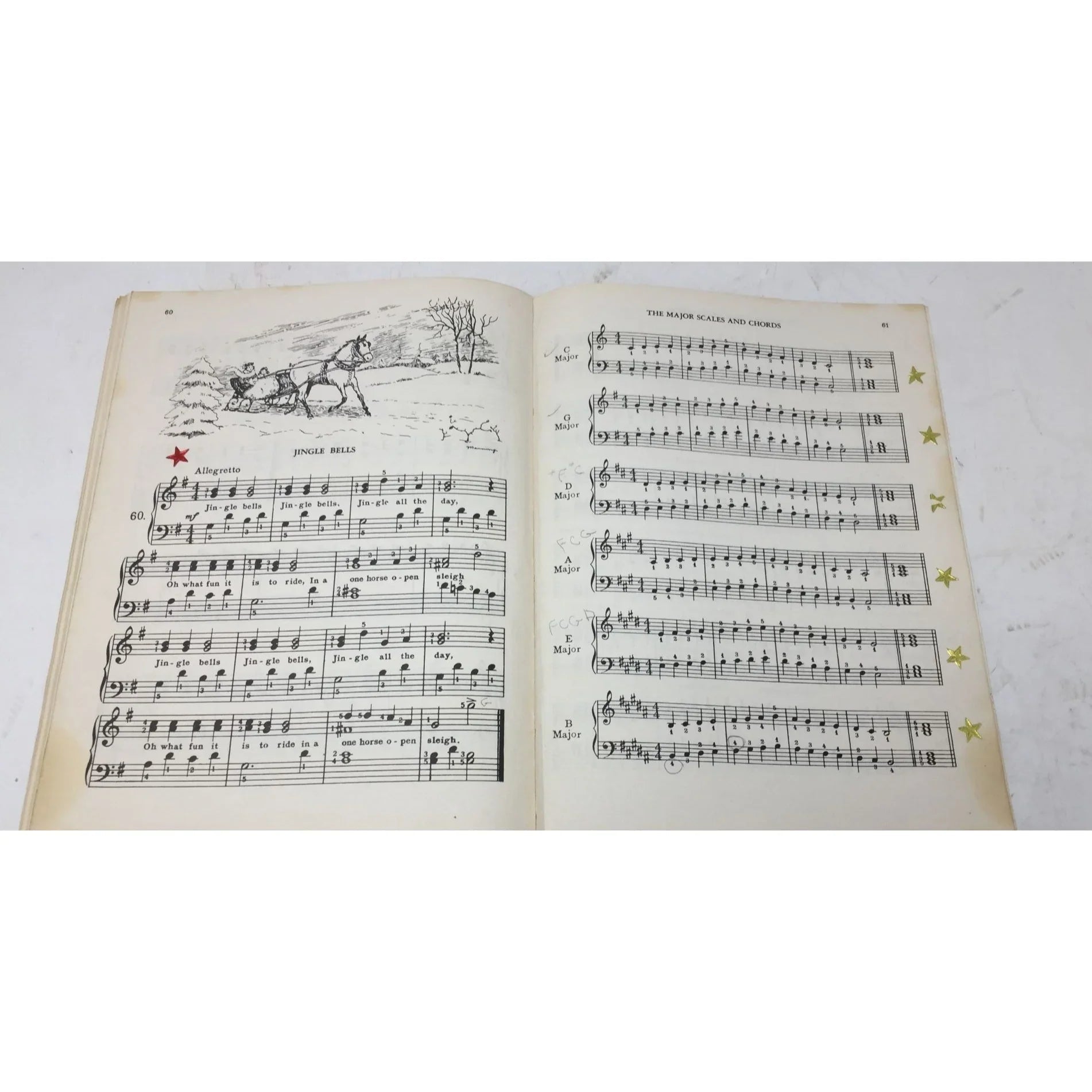 Michael Aaron Piano Course Grade 1 Vintage Sheet Music book - A+ Stuff - Sheet Music - A+ Stuff