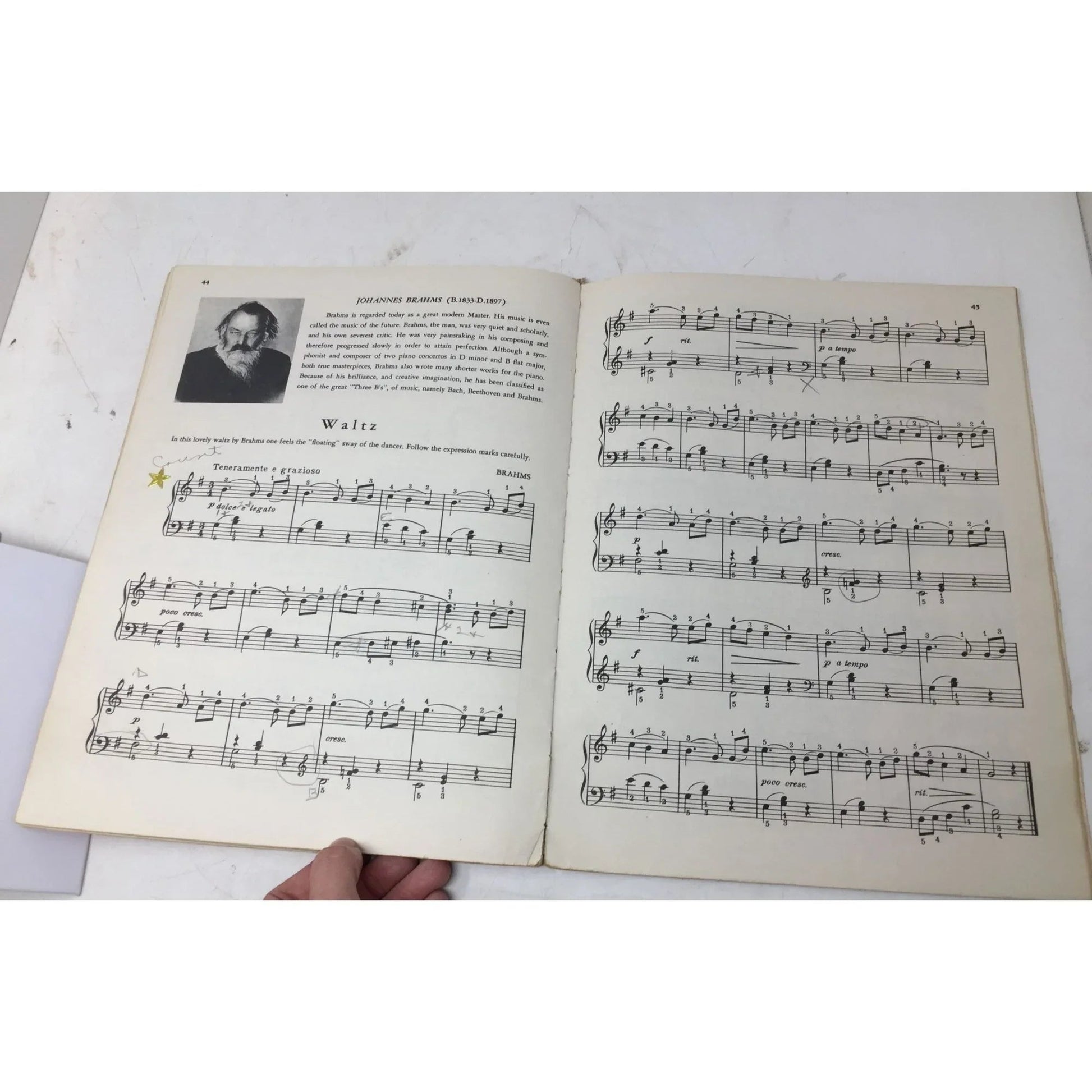 Michael Aaron Piano Course Grade 2 Vintage Sheet Music book - A+ Stuff - sheet music - A+ Stuff