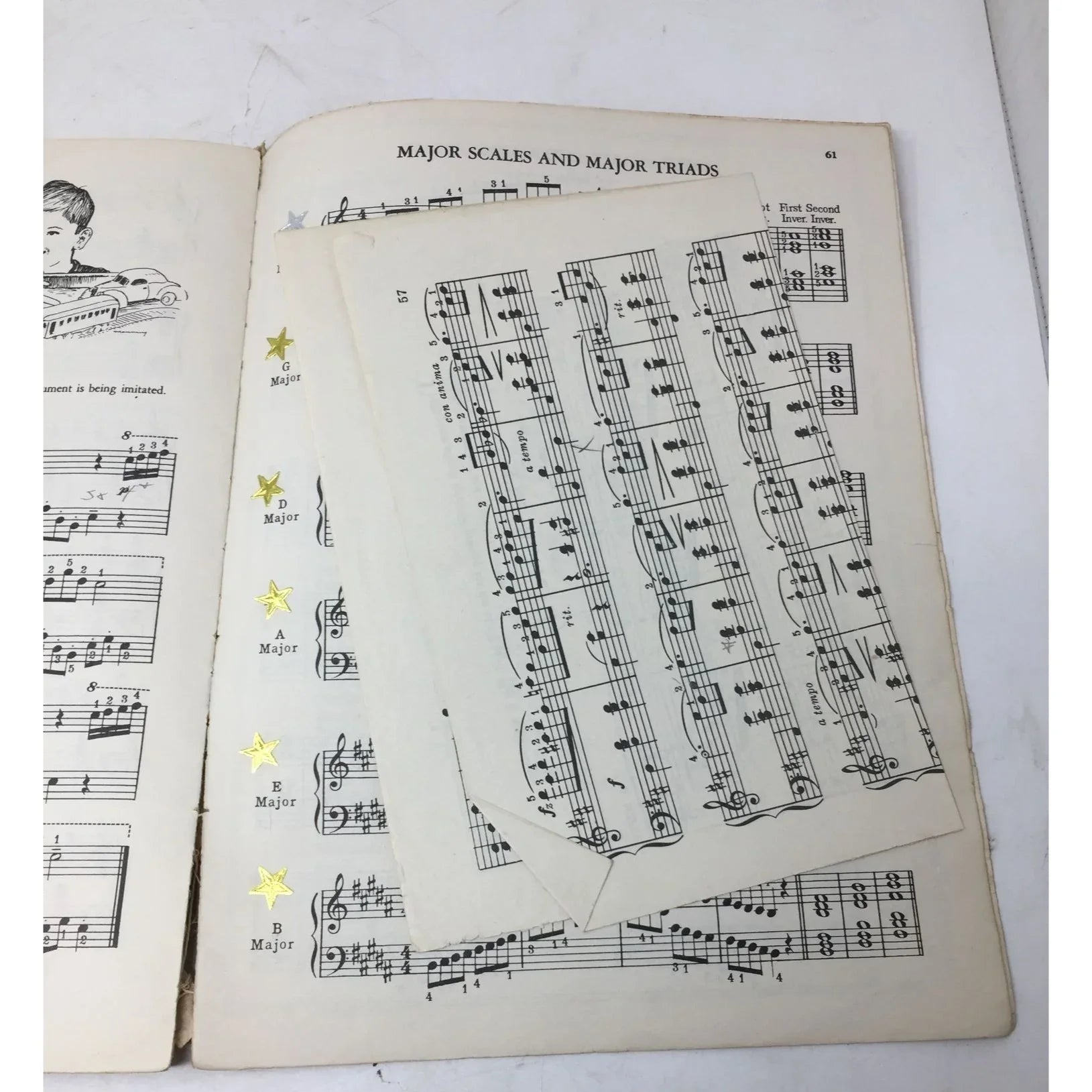 Michael Aaron Piano Course Grade 2 Vintage Sheet Music book - A+ Stuff - sheet music - A+ Stuff