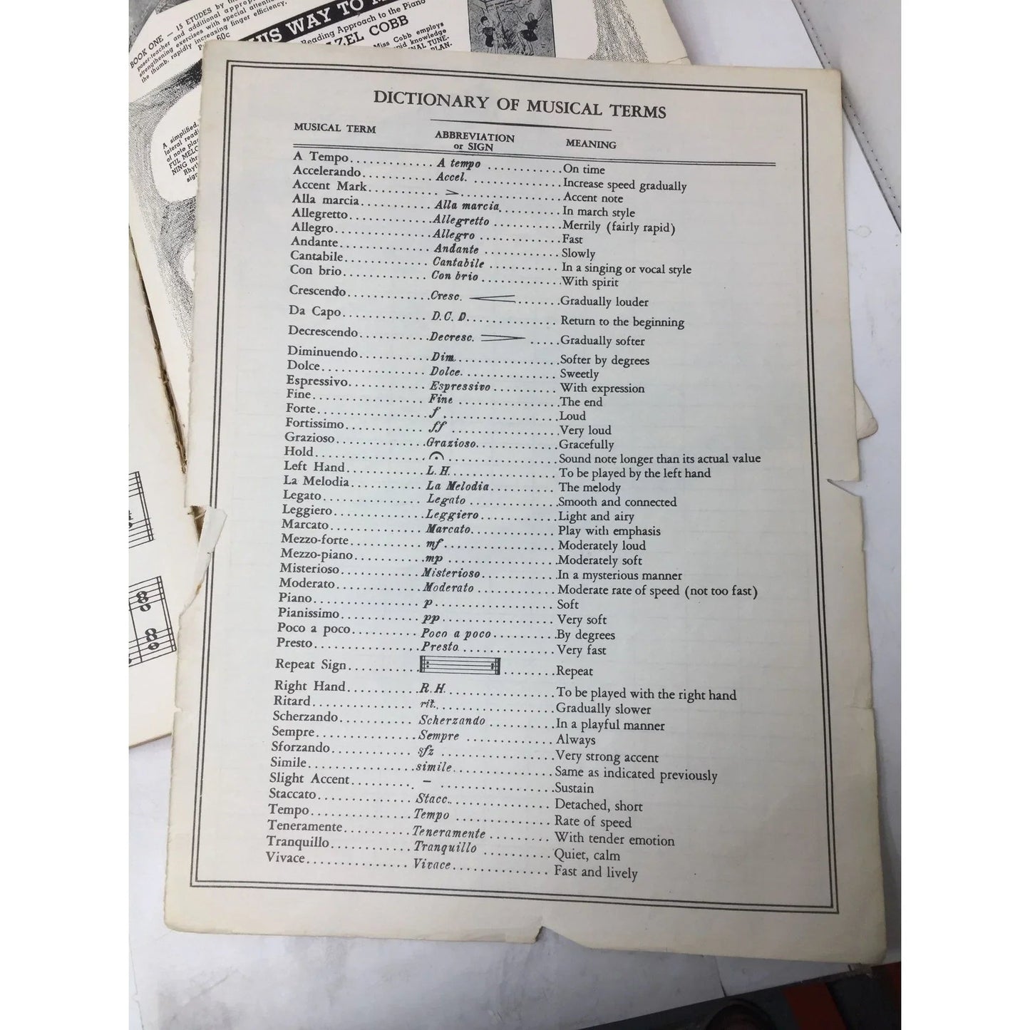 Michael Aaron Piano Course Grade 2 Vintage Sheet Music book - A+ Stuff - sheet music - A+ Stuff