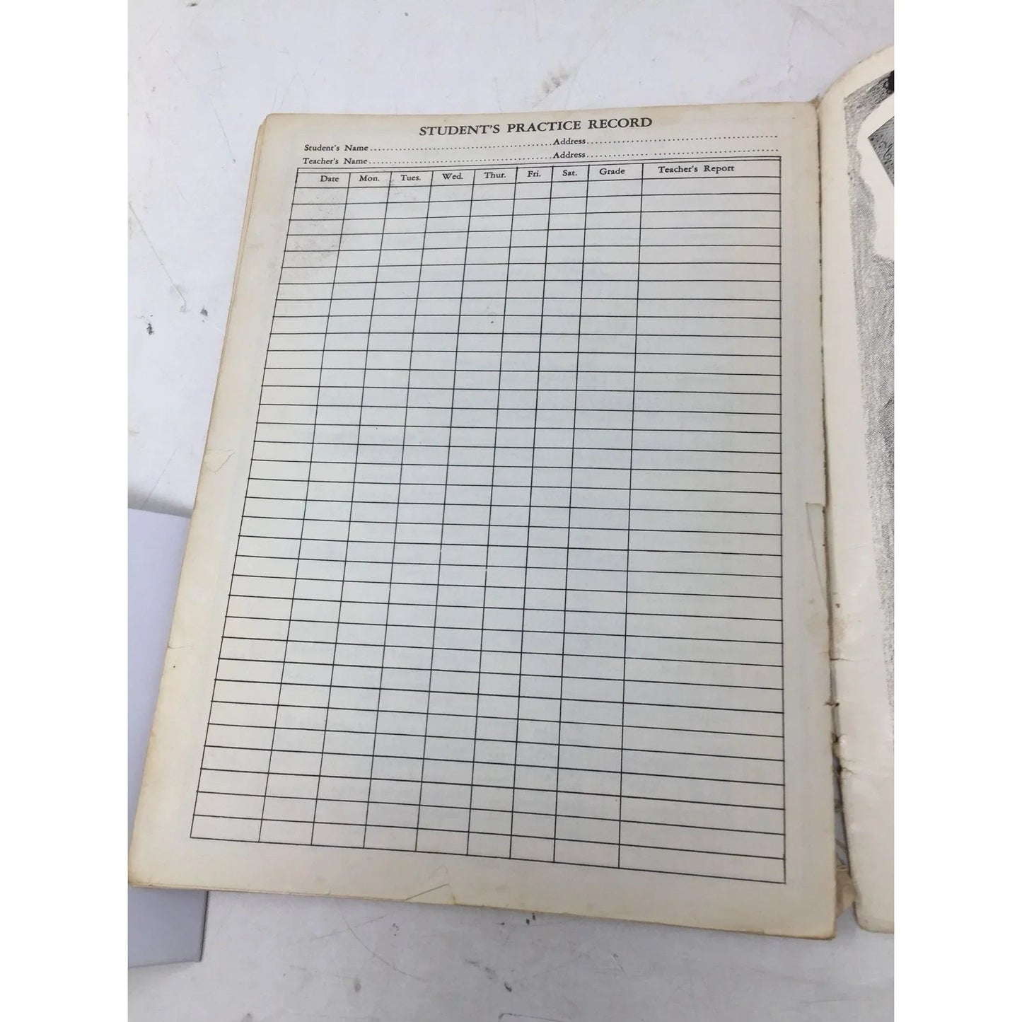 Michael Aaron Piano Course Grade 2 Vintage Sheet Music book - A+ Stuff - sheet music - A+ Stuff