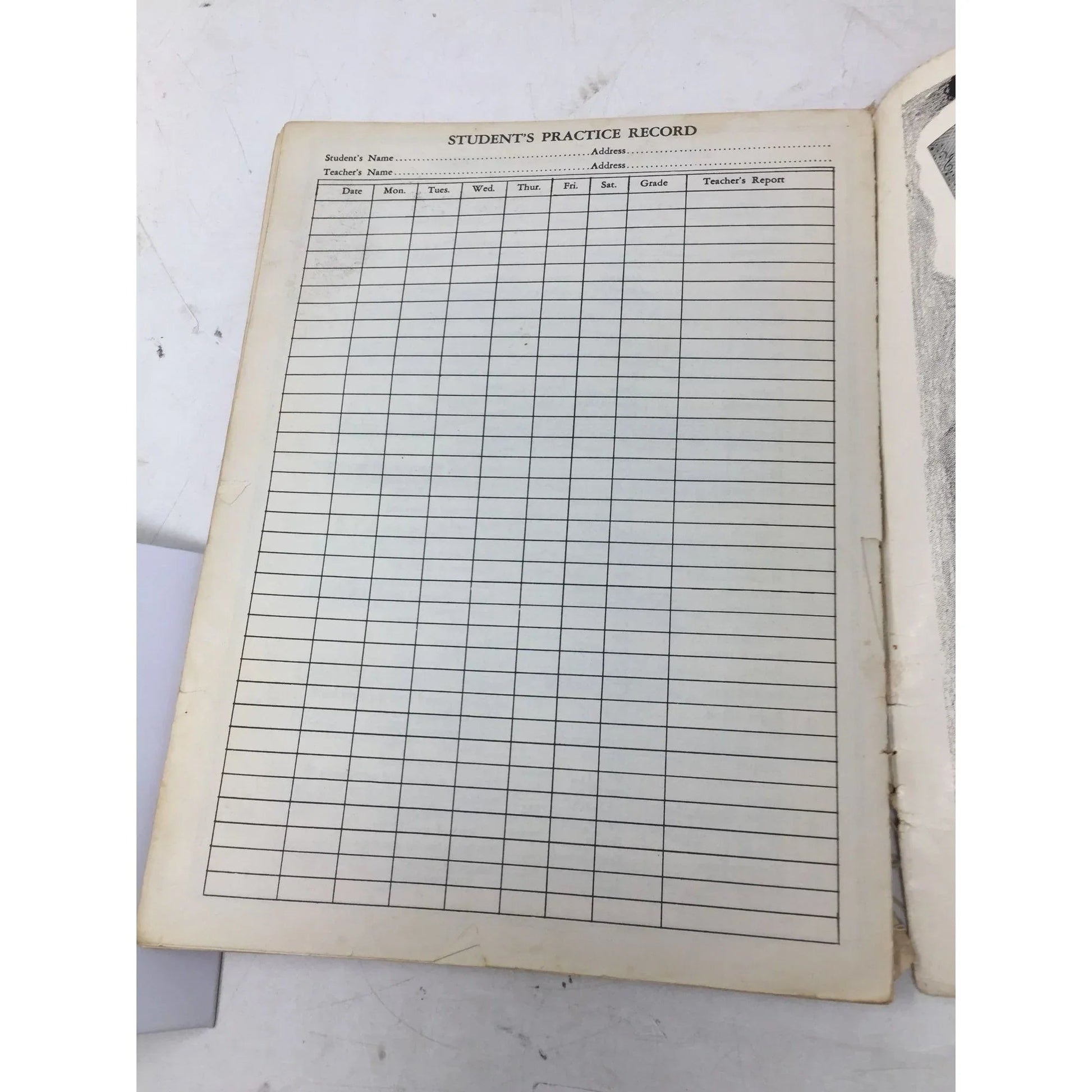 Michael Aaron Piano Course Grade 2 Vintage Sheet Music book - A+ Stuff - sheet music - A+ Stuff
