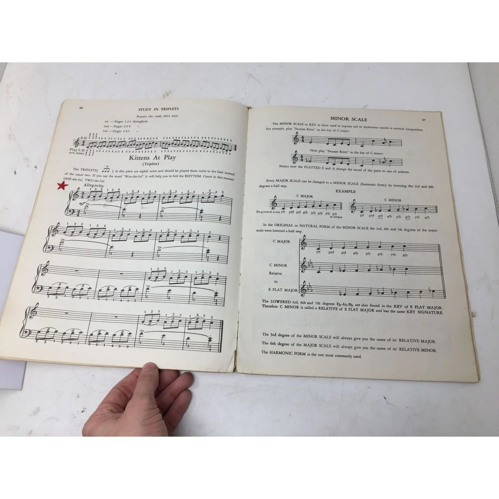 Michael Aaron Piano Course Grade 2 Vintage Sheet Music book - A+ Stuff - sheet music - A+ Stuff
