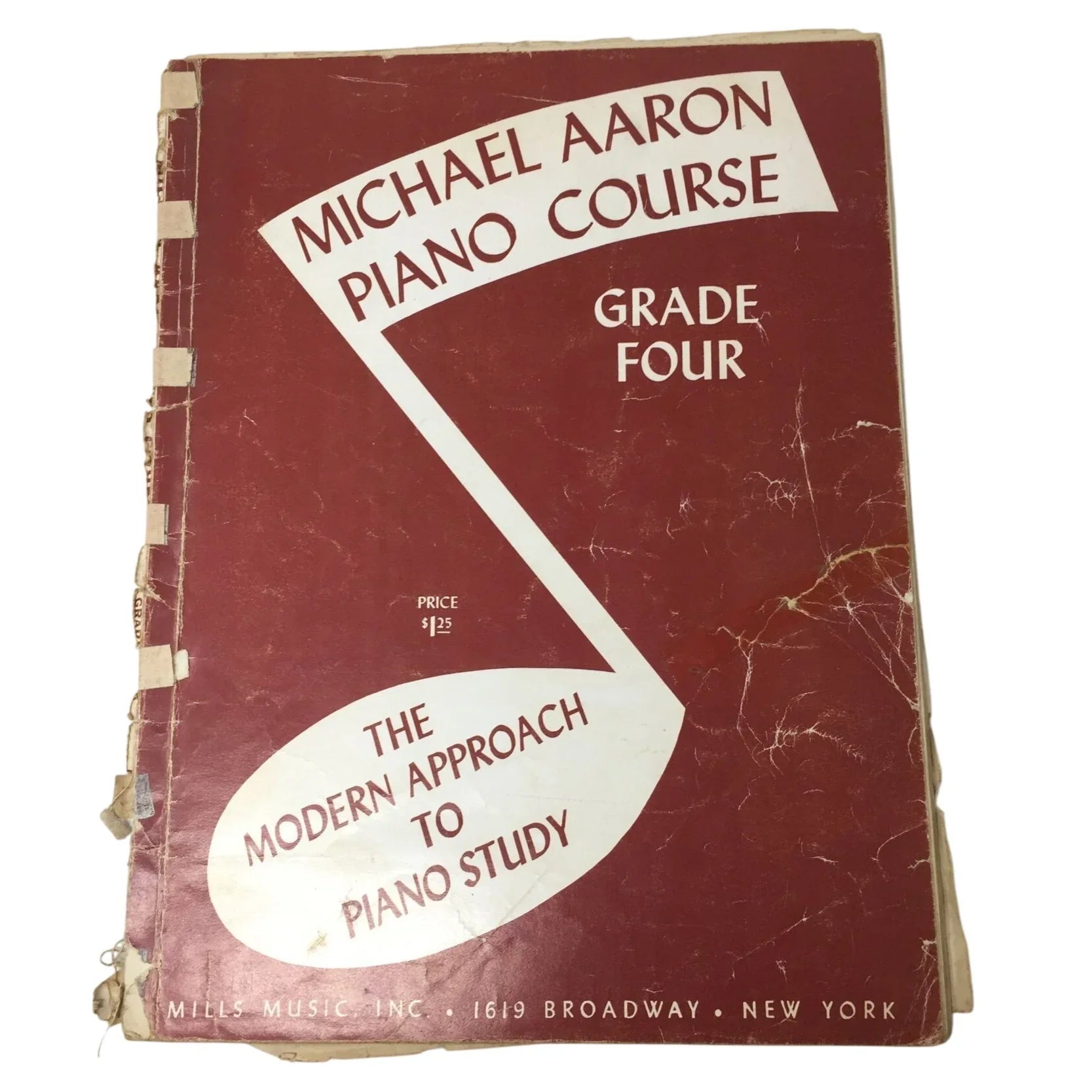 Michael Aaron Piano Course Grade Four Vintage Sheet music - Mills music inc - sheet music - A+ Stuff