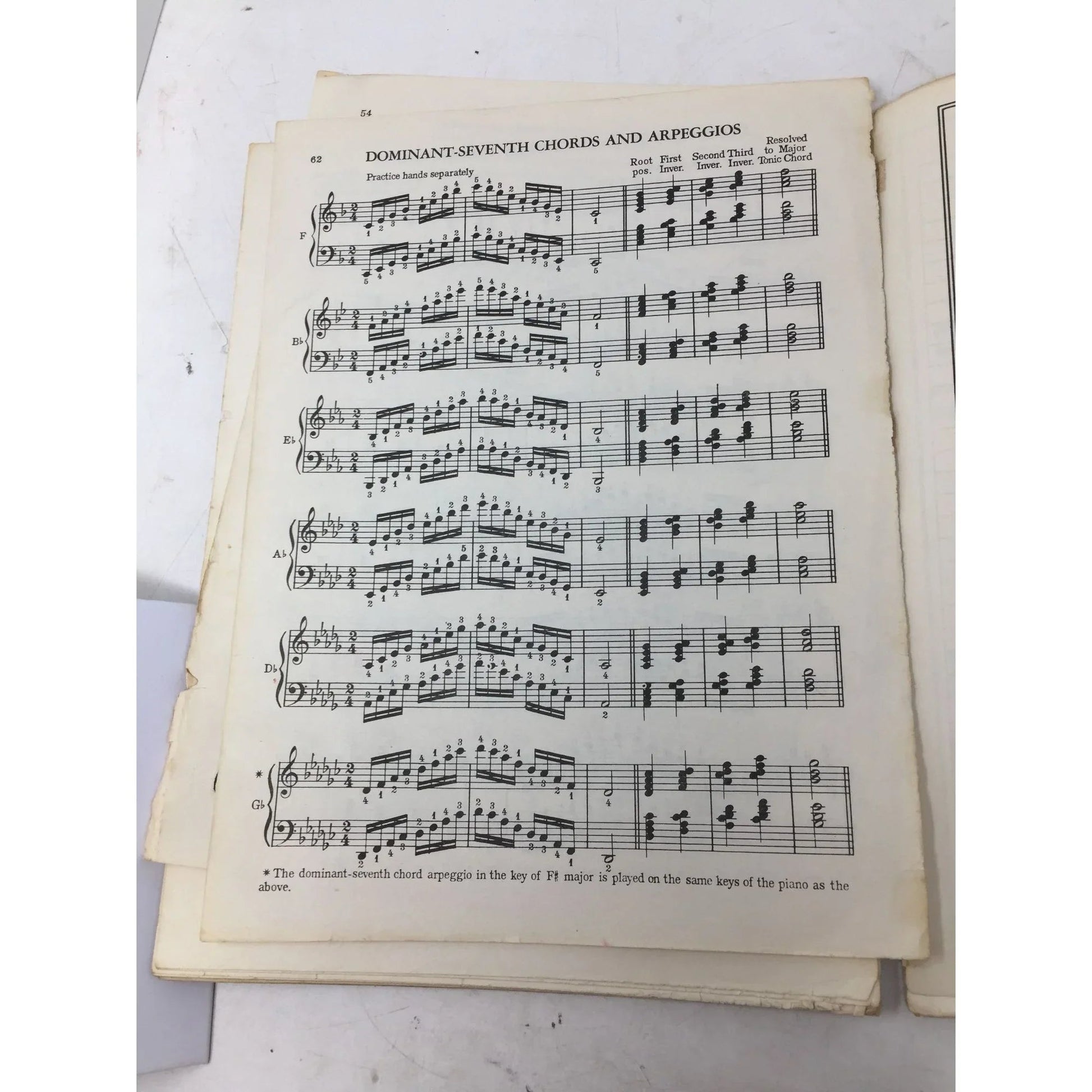 Michael Aaron Piano Course Grade Four Vintage Sheet music - Mills music inc - sheet music - A+ Stuff
