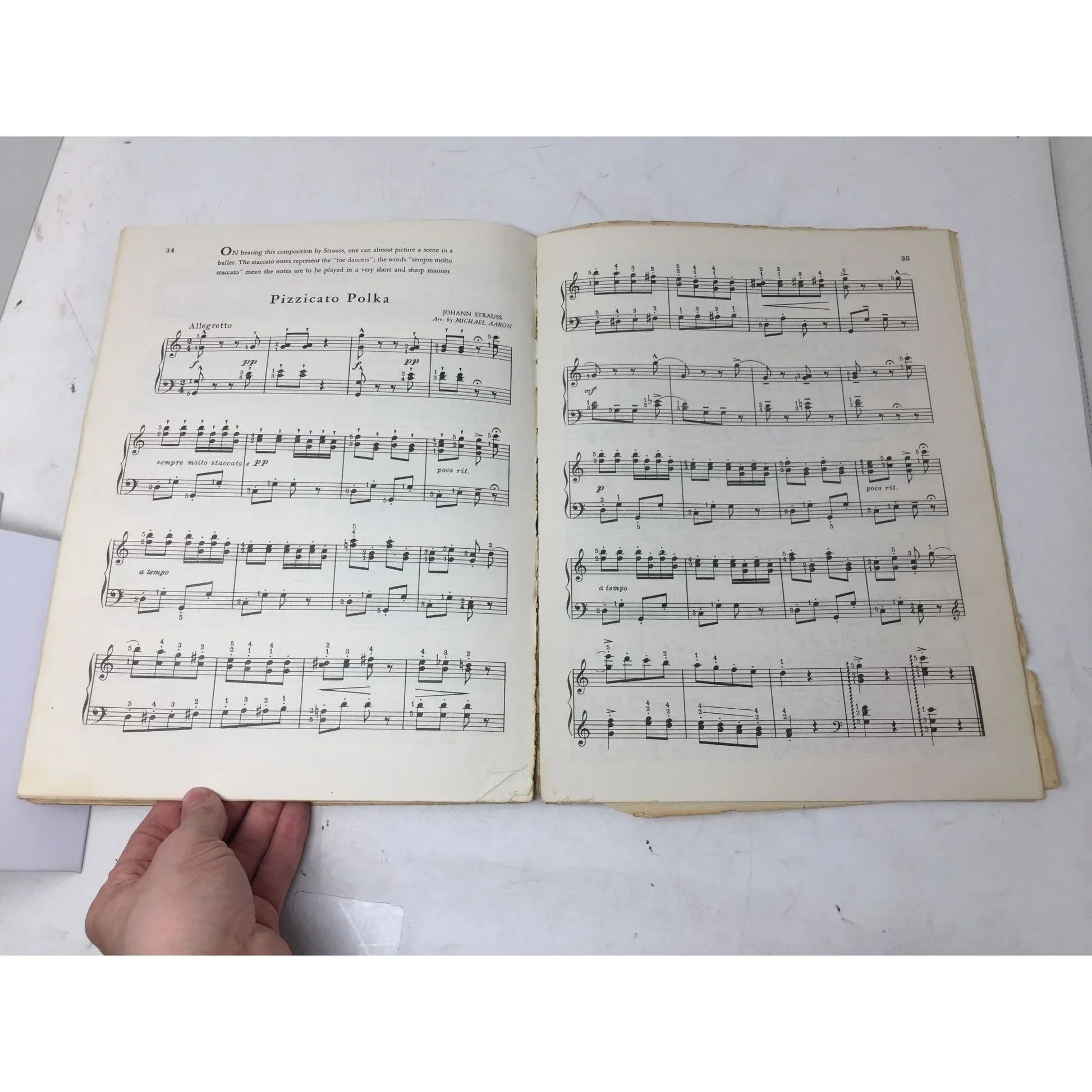 Michael Aaron Piano Course Grade Four Vintage Sheet music - Mills music inc - sheet music - A+ Stuff