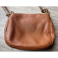 Michael Kors Chestnut Leather Crossbody Bag w Top Flap Pocket - A+ Stuff