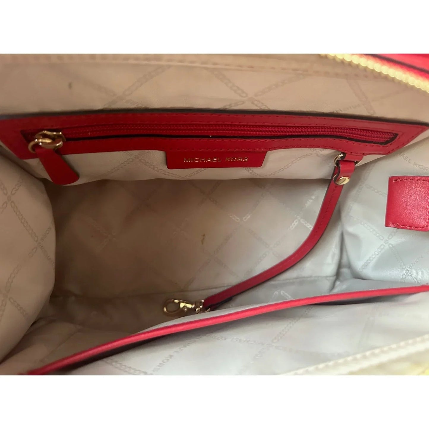 MICHAEL KORS Whitney Large Leather Satchel - Michael Kors - Designer bag - A+ Stuff