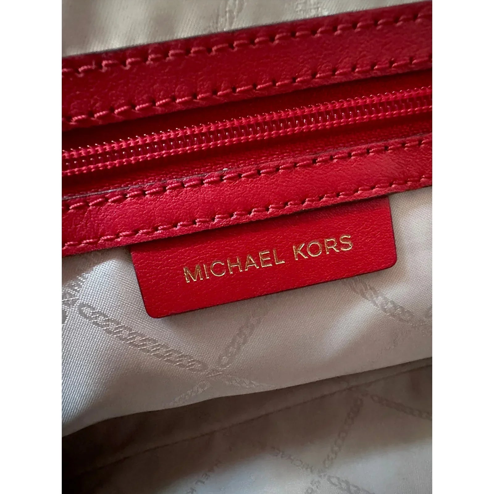 MICHAEL KORS Whitney Large Leather Satchel - Michael Kors - Designer bag - A+ Stuff