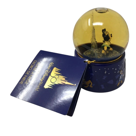 Mickey Mouse & Minnie Mouse Walt Disney World 50th Anniversary Water Globe - DISNEY - Snow Globes - A+ Stuff