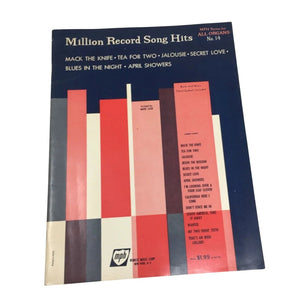 Million Record Song Hits MPH Series for All Organs No. 14