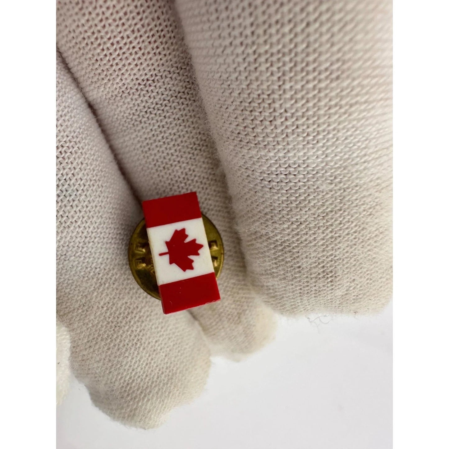 Miniature Canada Flag Lapel Pin Vintage Tie Tack Hat Pin - A+ Stuff - pin - A+ Stuff