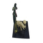 Miniature Carved Stone Elephants with Palm Tree Figurine - A+ Stuff - Figurines - A+ Stuff