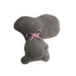 Miniature Gray and Pink Soft Elephant Figurine - A+ Stuff - figurines - A+ Stuff