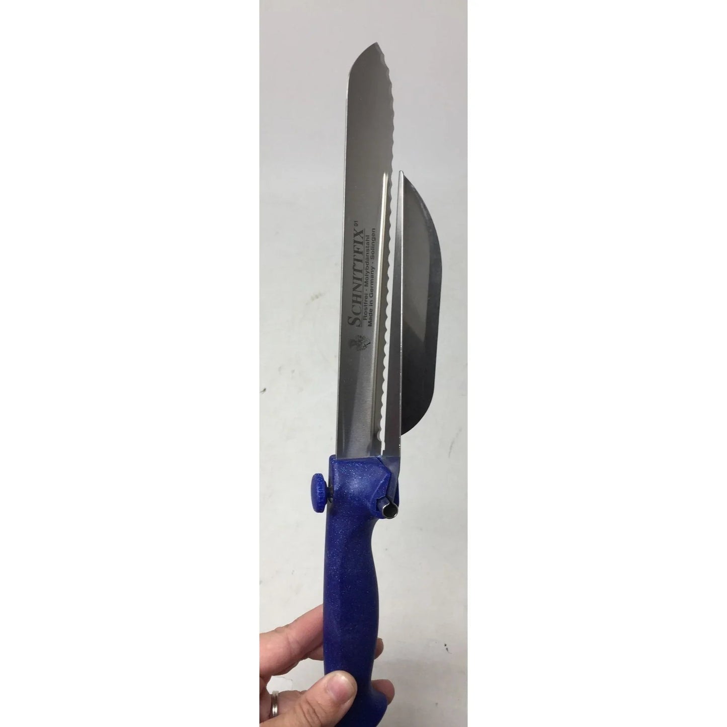 ''Miracle knife'' Cooking Prep Stainless Steel Knife and Fork With Cap - A+ Stuff - Cookware - A+ Stuff