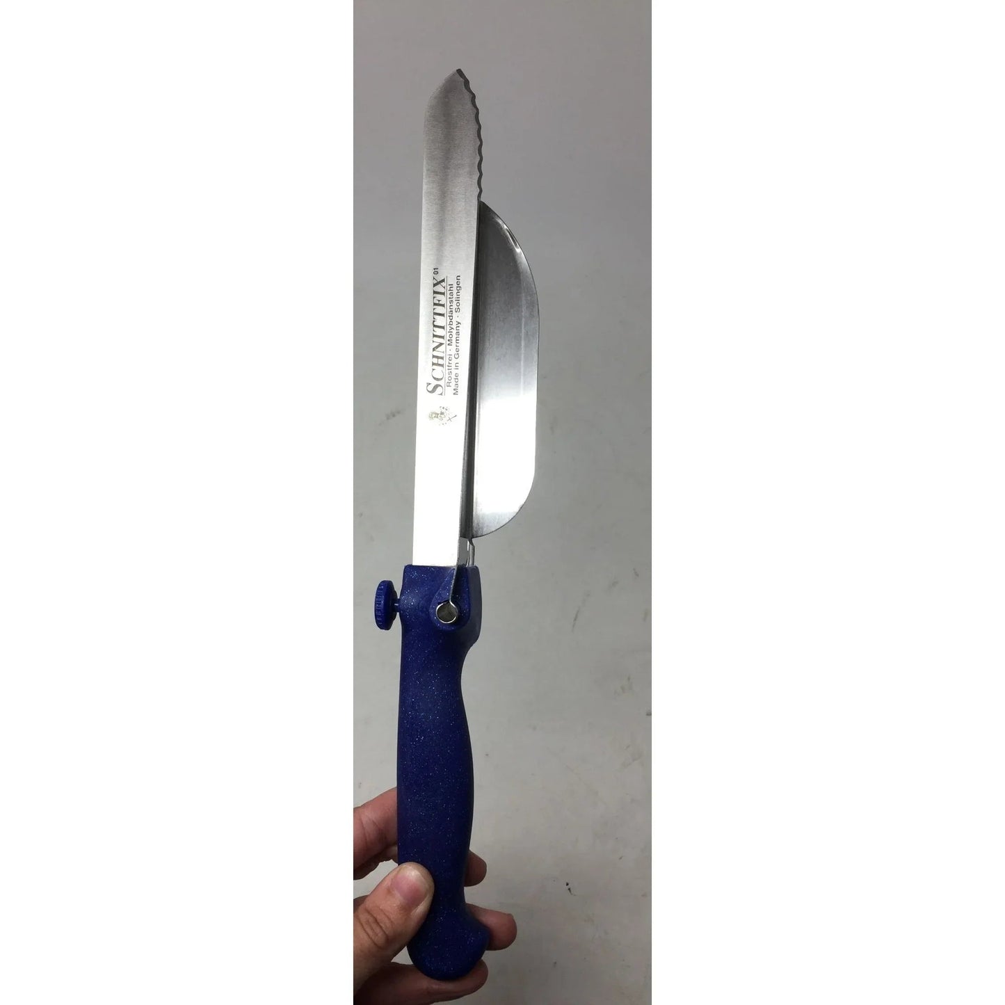 ''Miracle knife'' Cooking Prep Stainless Steel Knife and Fork With Cap - A+ Stuff - Cookware - A+ Stuff