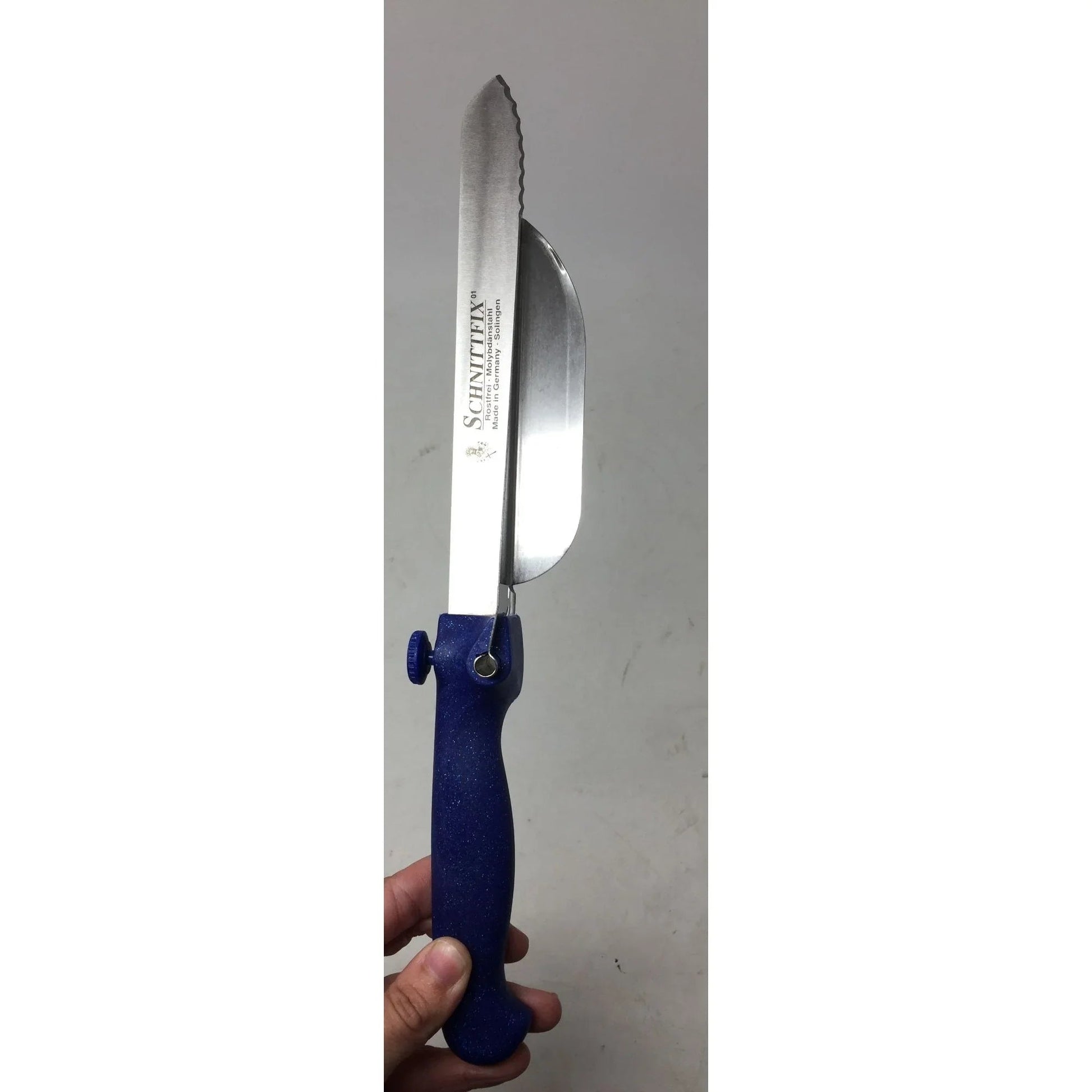 ''Miracle knife'' Cooking Prep Stainless Steel Knife and Fork With Cap - A+ Stuff - Cookware - A+ Stuff