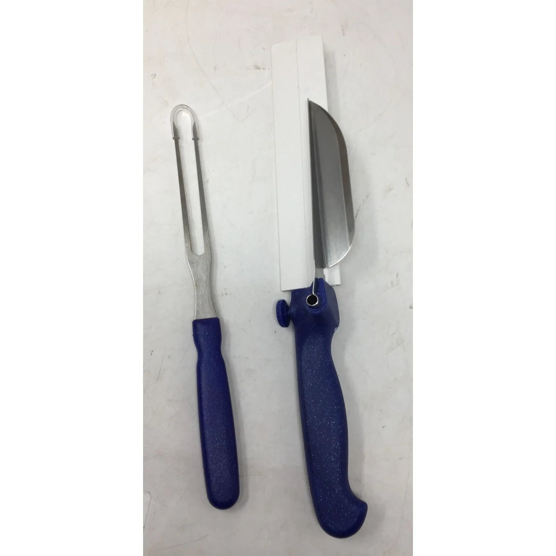''Miracle knife'' Cooking Prep Stainless Steel Knife and Fork With Cap - A+ Stuff - Cookware - A+ Stuff