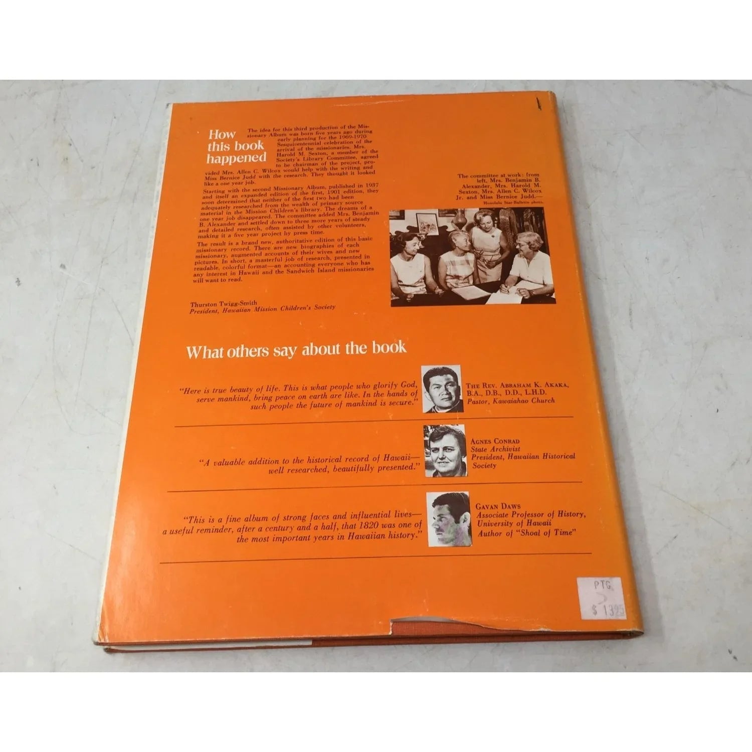 ''Missionary Album: Sesquicentennial Edition 1820 - 1970'' Book - A+ Stuff - books - A+ Stuff