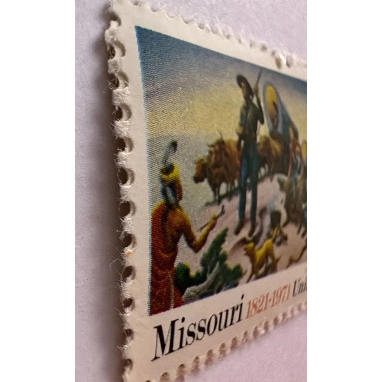 Missouri United States 8 cent stamp & New Mexico Statehood 4 Cent Stamp - A+ Stuff - Stamp - A+ Stuff